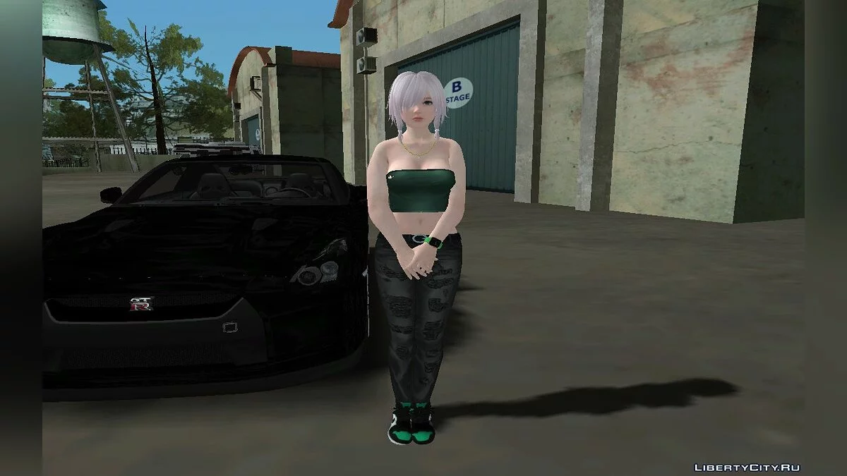 Luna con ropa casual / GTA San Andreas