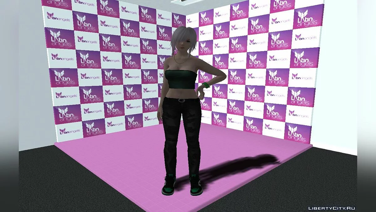 Luna con ropa casual / GTA San Andreas