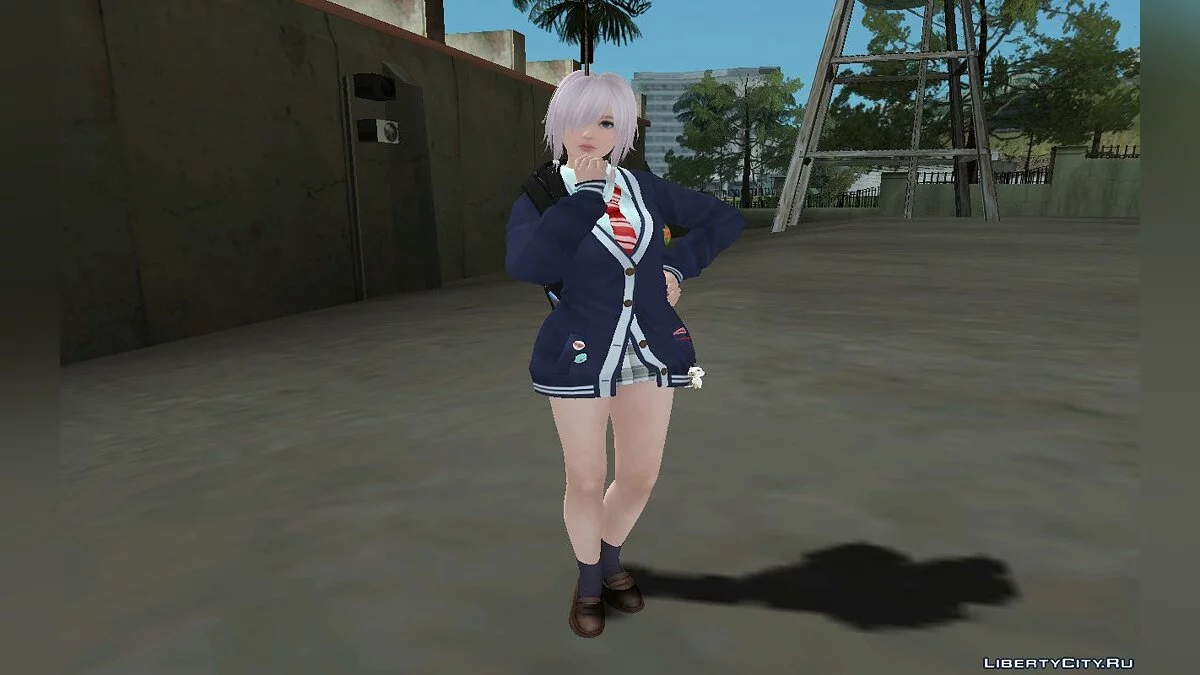 Luna en uniforme scolaire / GTA San Andreas