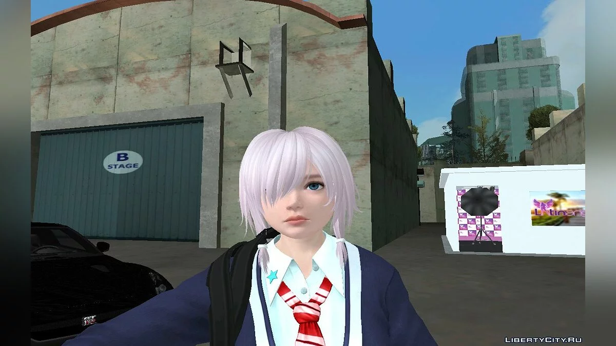 Luna en uniforme scolaire / GTA San Andreas