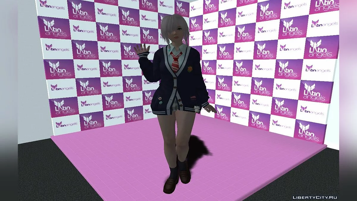 Luna en uniforme scolaire / GTA San Andreas