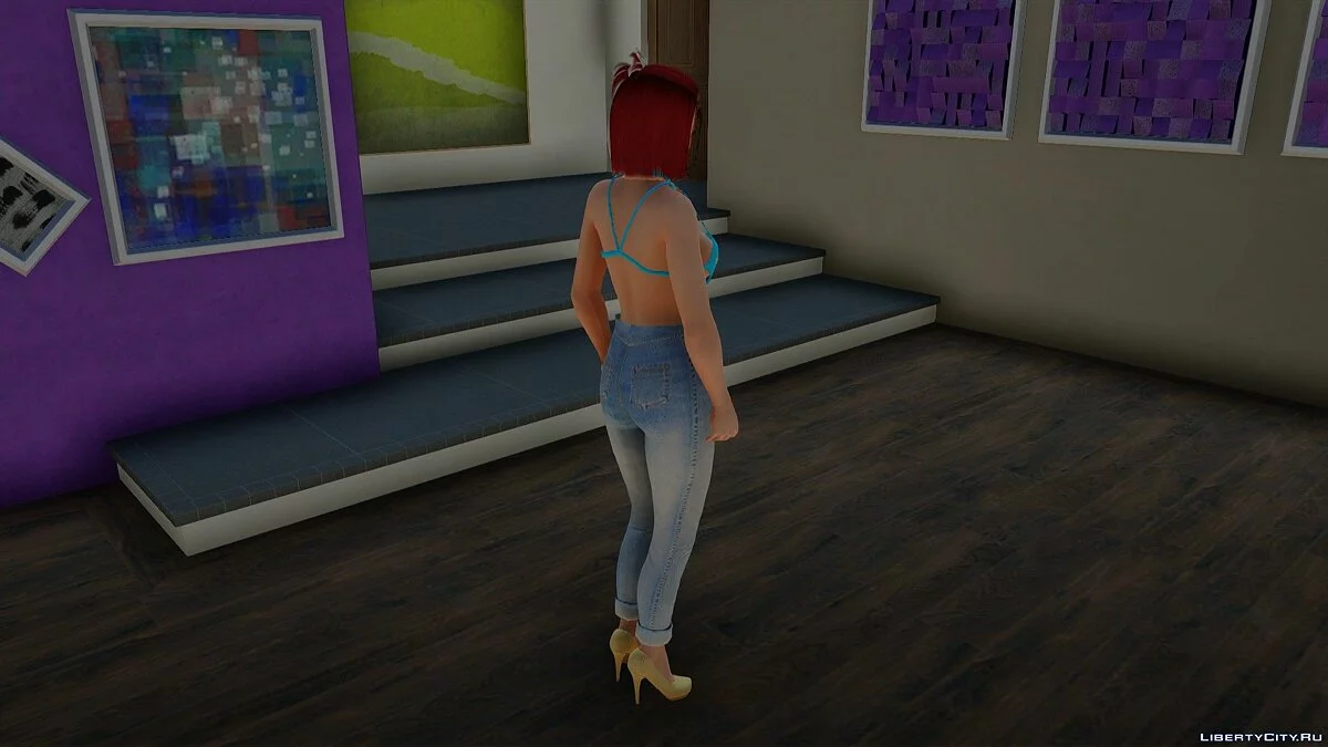 Mila en ropa casual v5 / GTA San Andreas