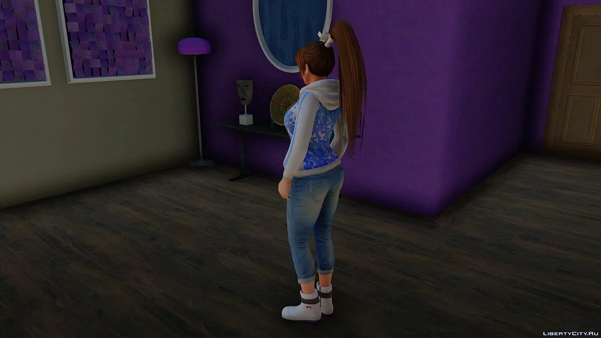 Mai Shiranui con ropa casual v14 / GTA San Andreas