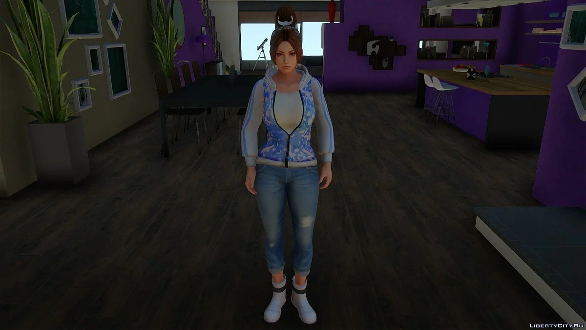 Mai Shiranui con ropa casual v14 / GTA San Andreas