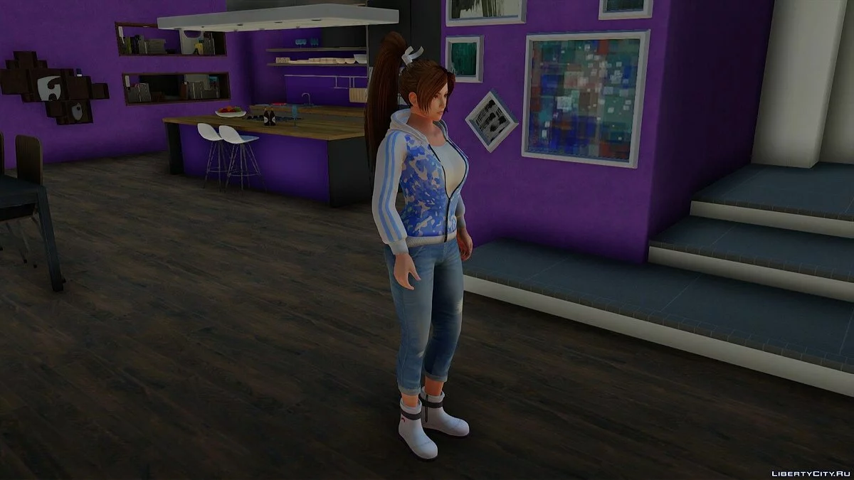 Mai Shiranui con ropa casual v14 / GTA San Andreas