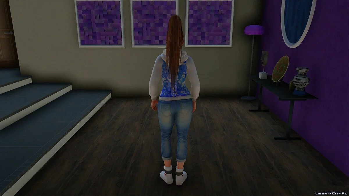 Mai Shiranui con ropa casual v14 / GTA San Andreas
