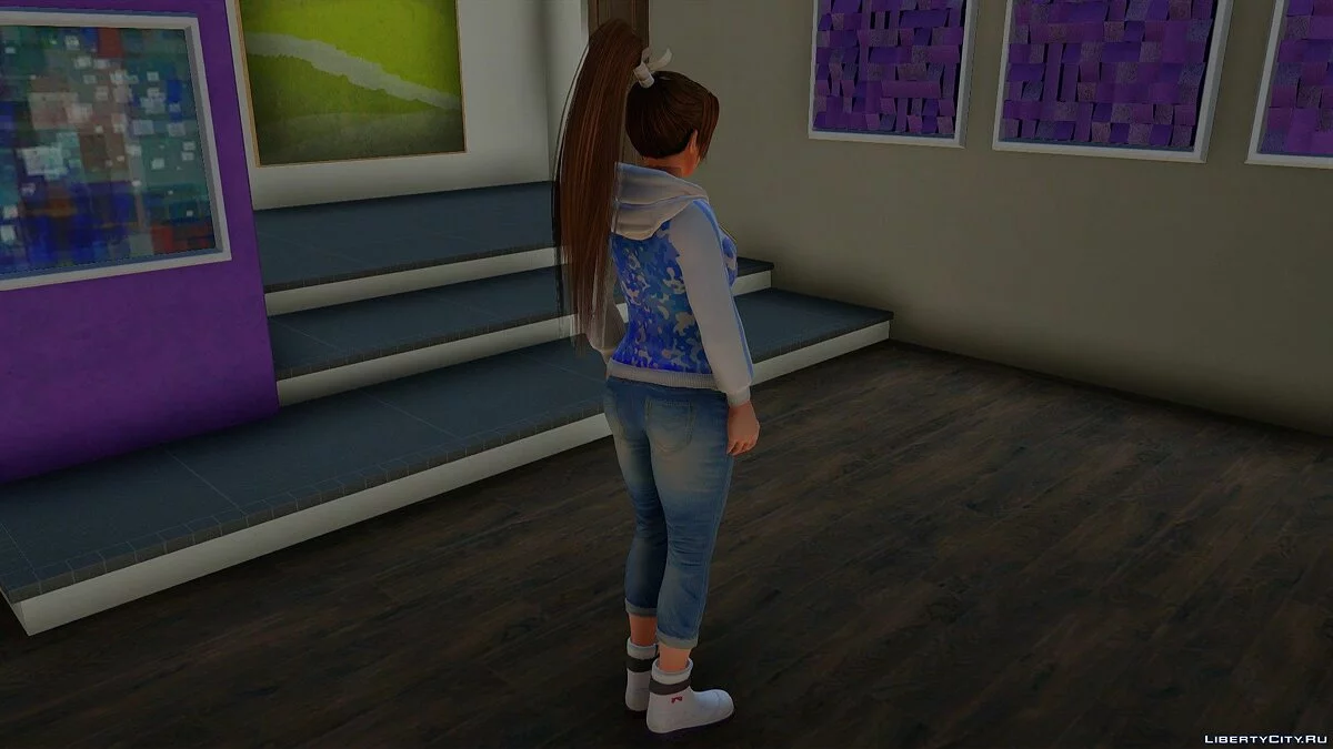 Mai Shiranui con ropa casual v14 / GTA San Andreas