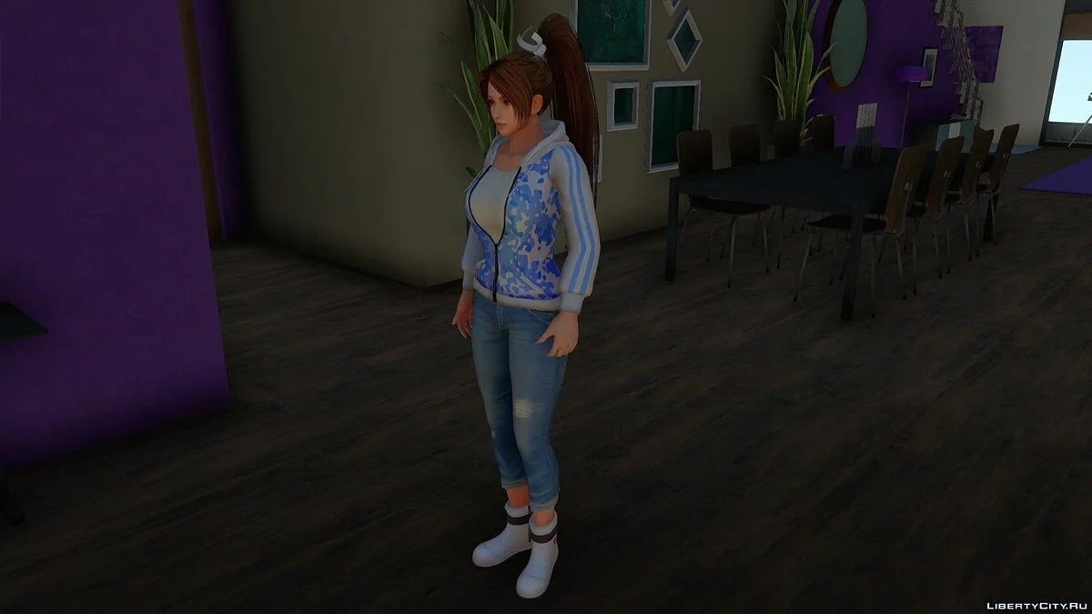 Mai Shiranui con ropa casual v14 / GTA San Andreas