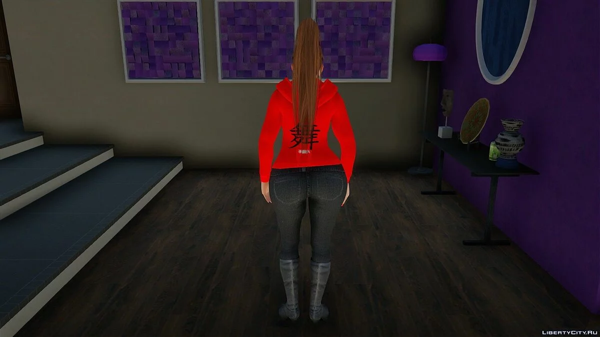 Mai Shiranui en ropa casual / GTA San Andreas