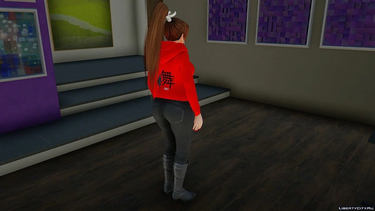 Mai Shiranui en ropa casual / GTA San Andreas