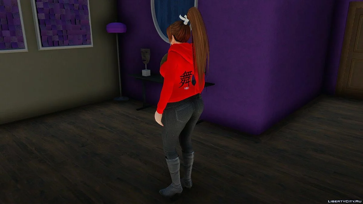 Mai Shiranui en ropa casual / GTA San Andreas
