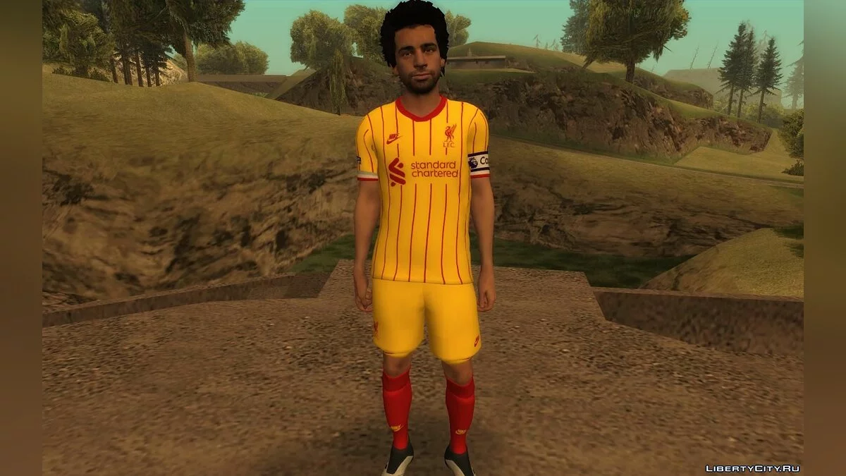 محمد صلاح (ليفربول) 2021-22 / جي تي إيه سان أندرياس
