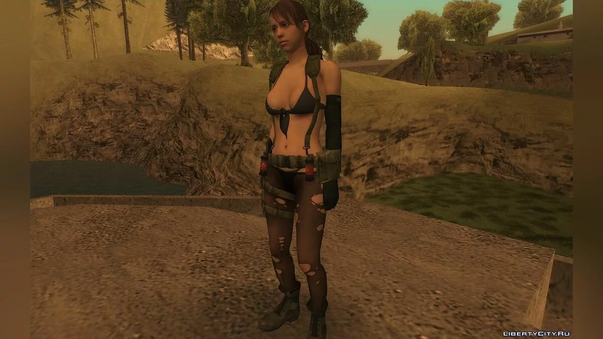 Diam dari Metal Gear Solid V / GTA San Andreas