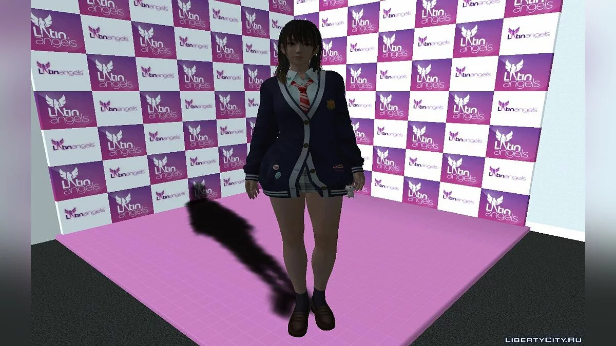 Nanami in School Uniform / GTA San Andreas