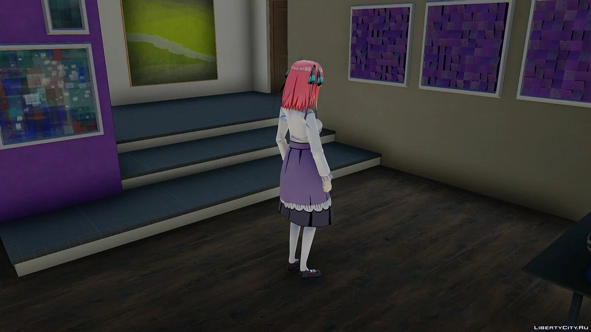 Nino Nakano en tenue décontractée / GTA San Andreas