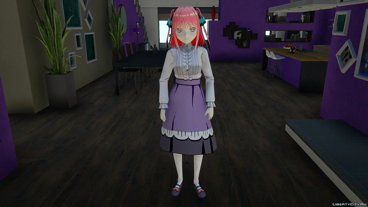 Nino Nakano en tenue décontractée / GTA San Andreas
