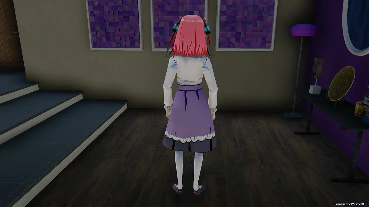 Nino Nakano en tenue décontractée / GTA San Andreas