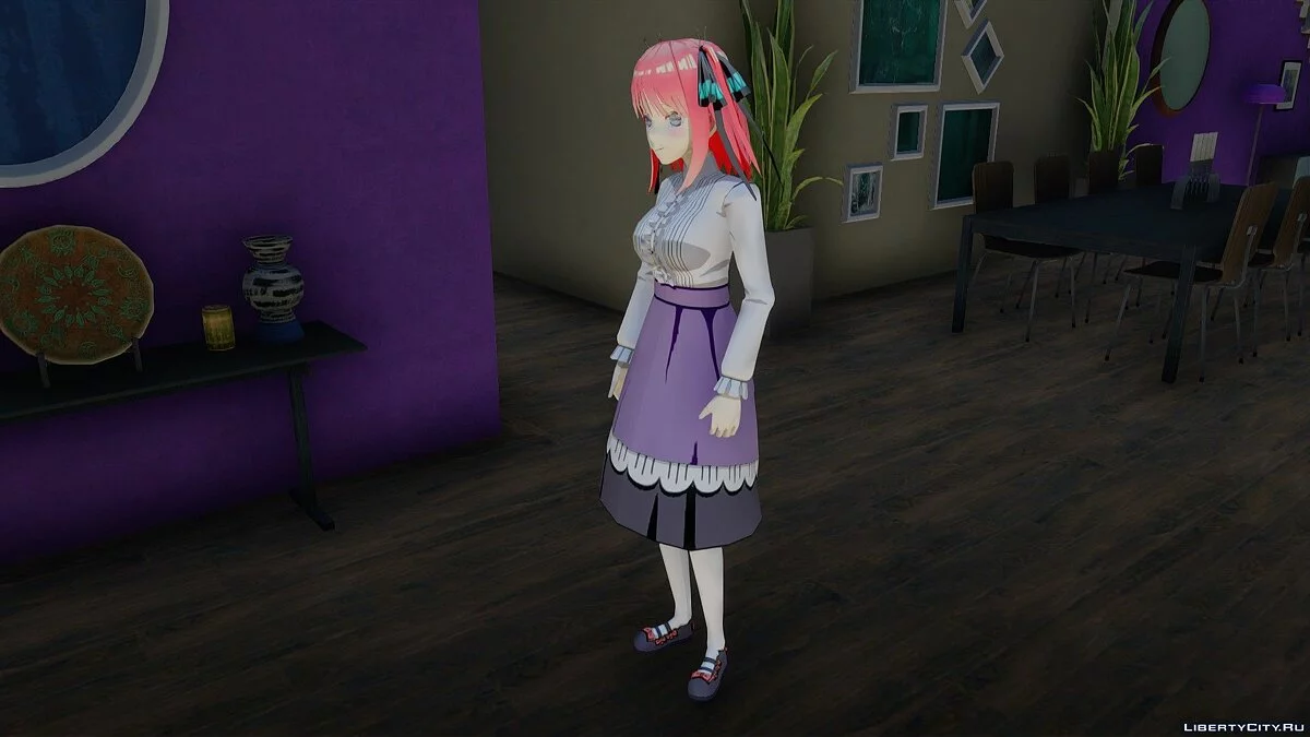 Nino Nakano en tenue décontractée / GTA San Andreas