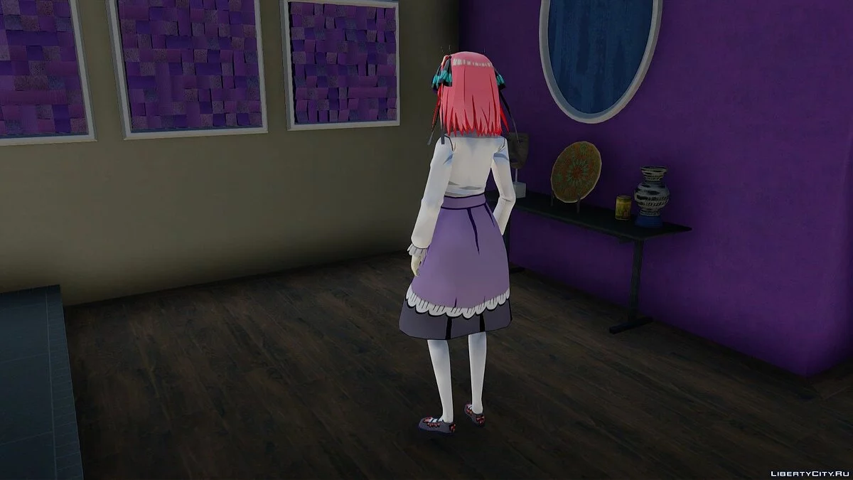 Nino Nakano en tenue décontractée / GTA San Andreas