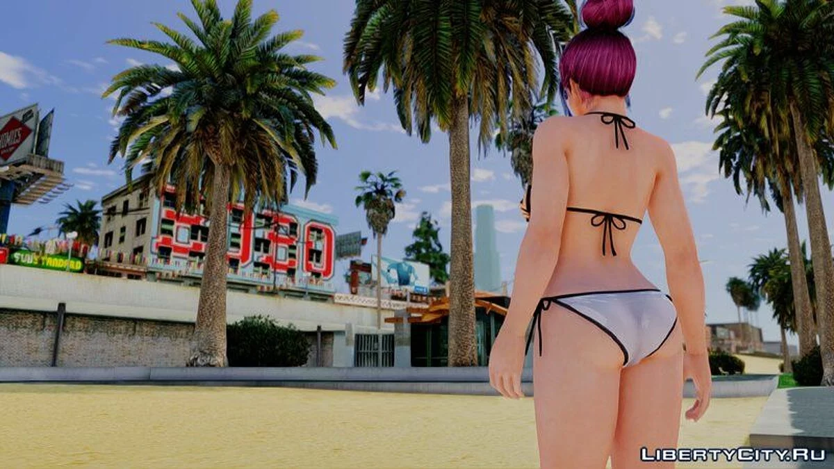 Ниотенгу в бикини / GTA San Andreas