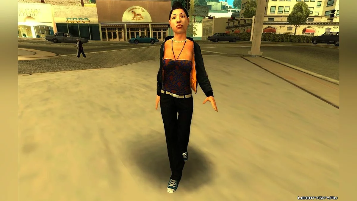 مشاة جدد بدون استبدال (141 جلد عالي الدقة من GTA 4 و GTA 5) / جي تي إيه سان أندرياس