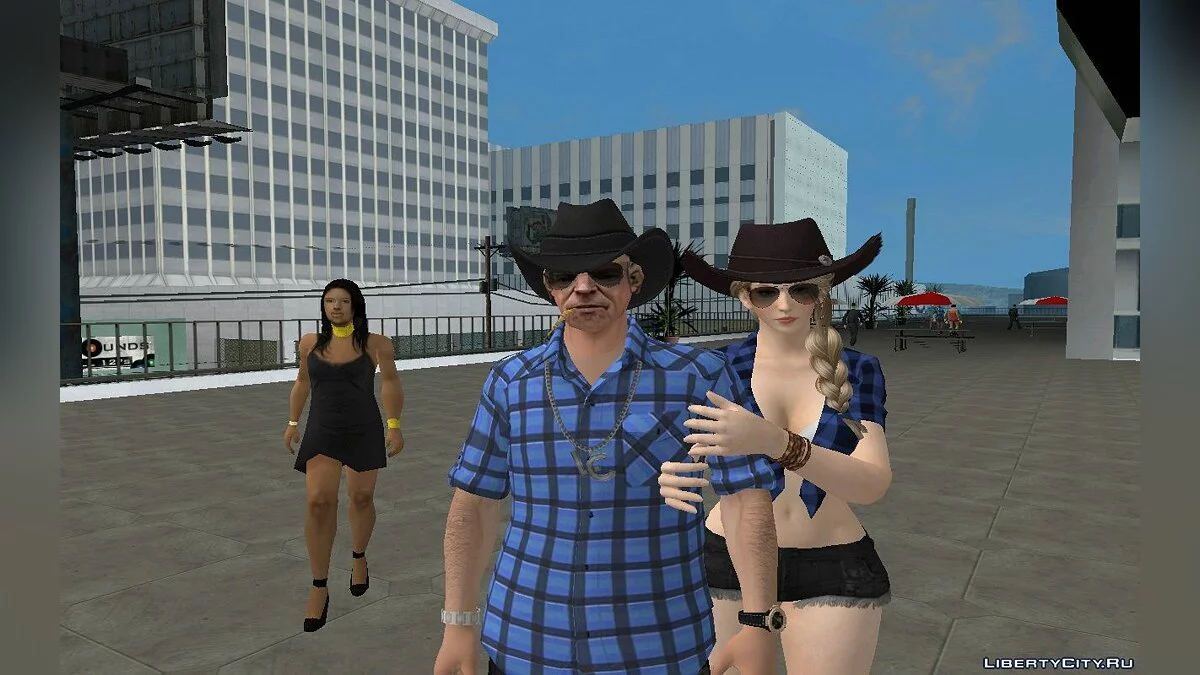 Neuer Cwmofr in Freizeitkleidung v1 / GTA San Andreas