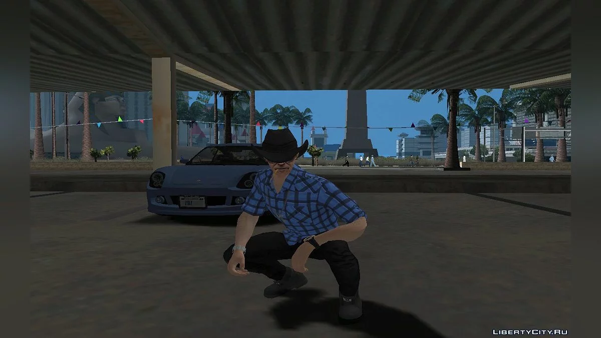 Neuer Cwmofr in Freizeitkleidung v1 / GTA San Andreas