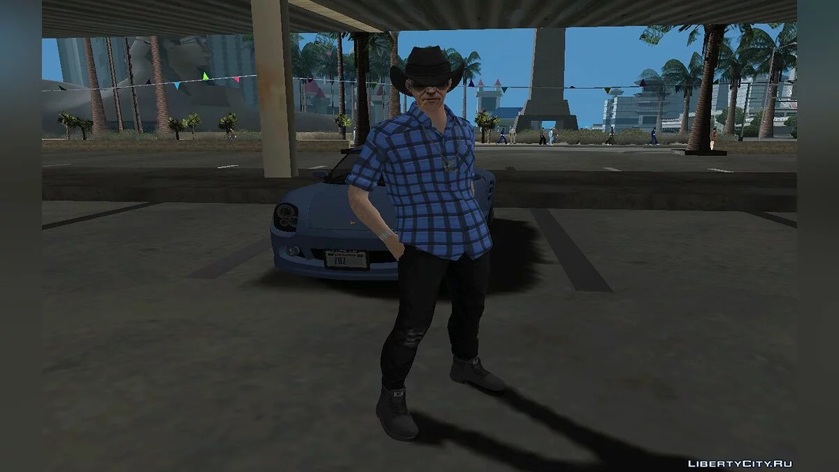 Neuer Cwmofr in Freizeitkleidung v1 / GTA San Andreas