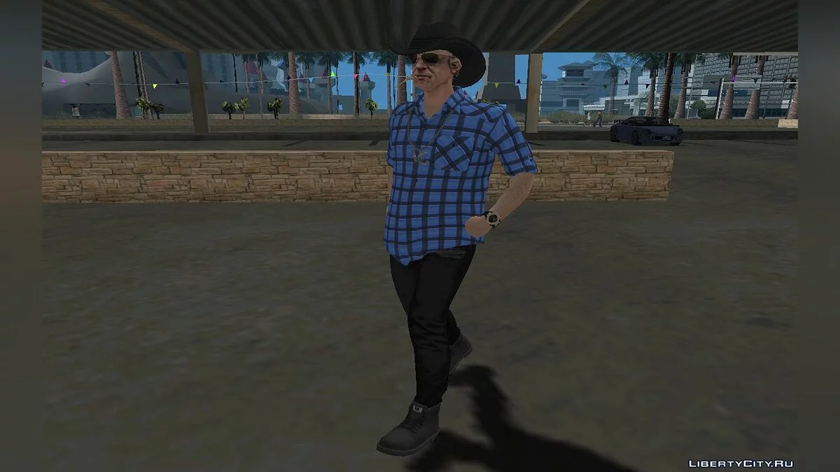 Neuer Cwmofr in Freizeitkleidung v1 / GTA San Andreas