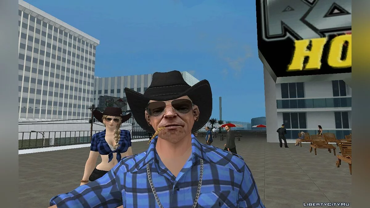 Neuer Cwmofr in Freizeitkleidung v1 / GTA San Andreas