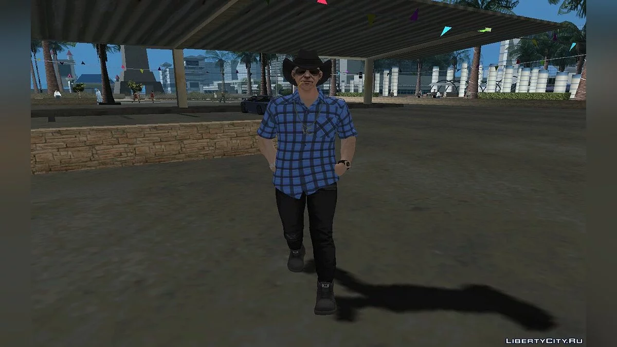 Neuer Cwmofr in Freizeitkleidung v1 / GTA San Andreas