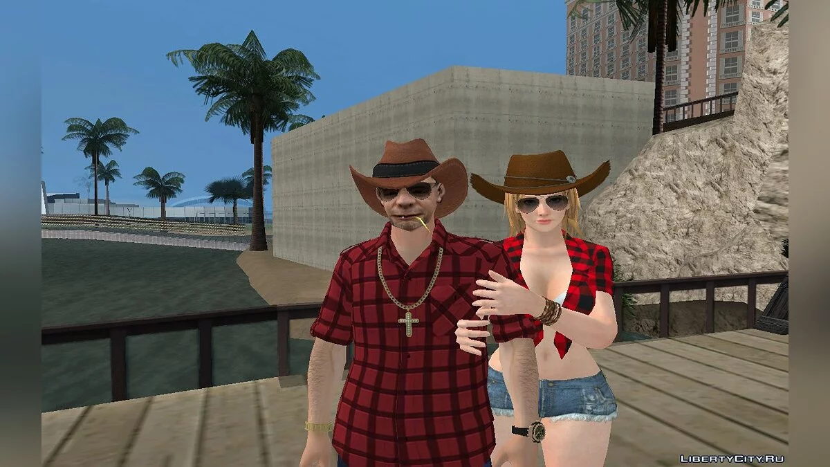 Новый Cwmohb1 в повседневной одежде v12 / GTA San Andreas
