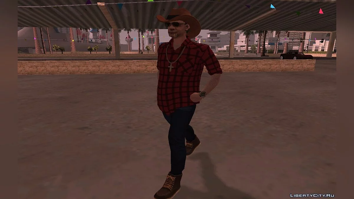 Новый Cwmohb1 в повседневной одежде v12 / GTA San Andreas