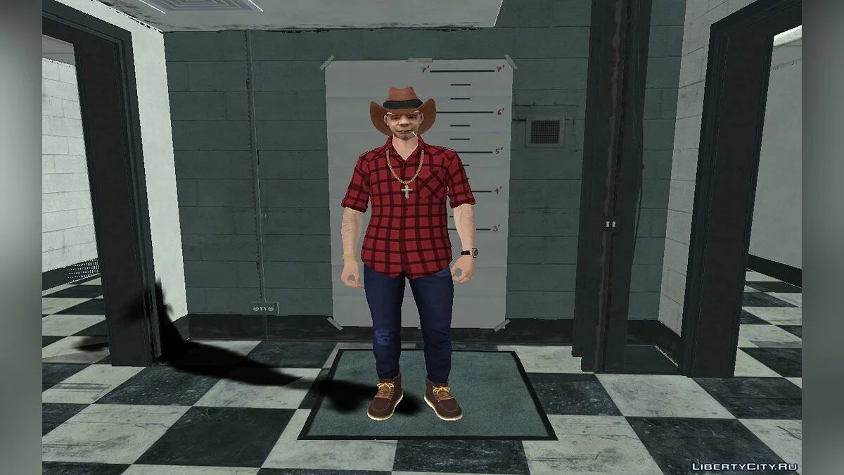 Новый Cwmohb1 в повседневной одежде v12 / GTA San Andreas