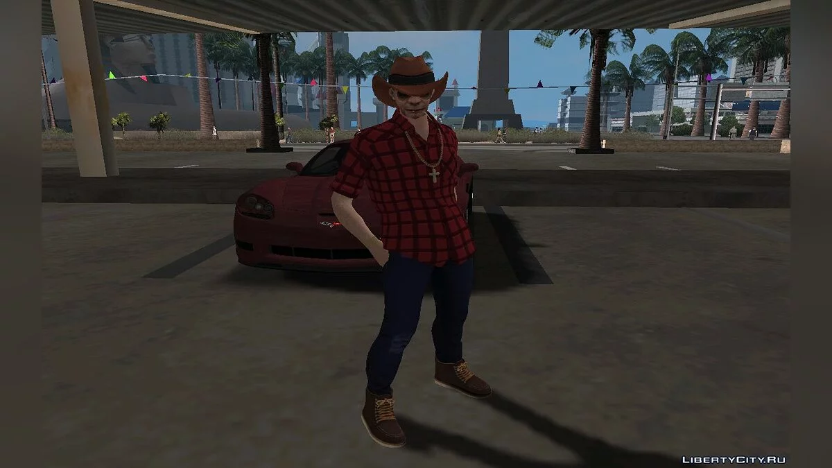Новый Cwmohb1 в повседневной одежде v12 / GTA San Andreas