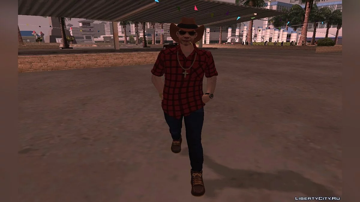 Новый Cwmohb1 в повседневной одежде v12 / GTA San Andreas