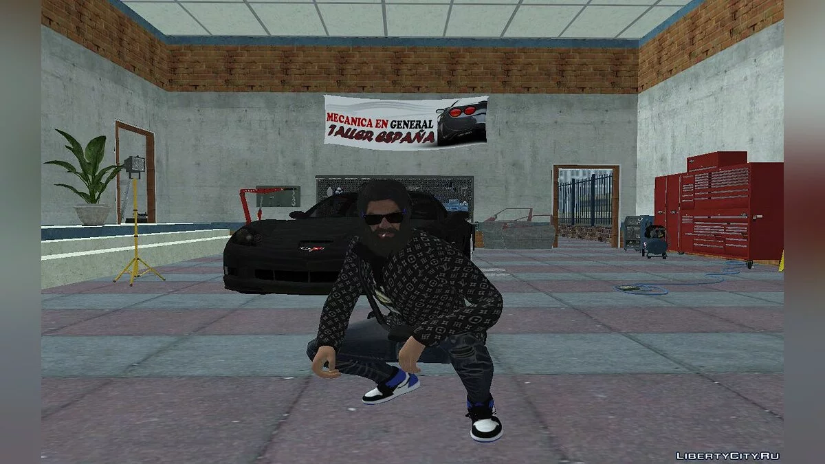 New Cwmyhb2 HD in casual clothes v1 / GTA San Andreas