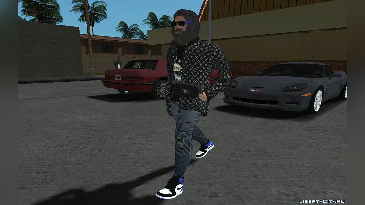 New Cwmyhb2 HD in casual clothes v1 / GTA San Andreas