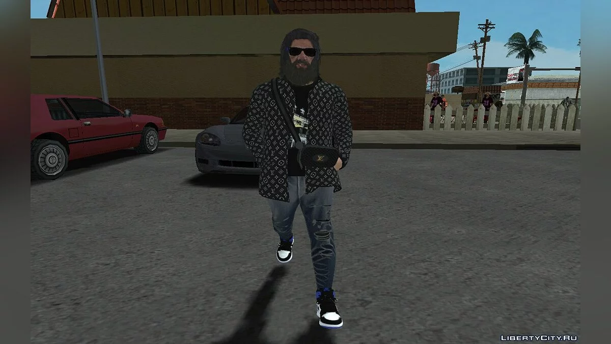 New Cwmyhb2 HD in casual clothes v1 / GTA San Andreas