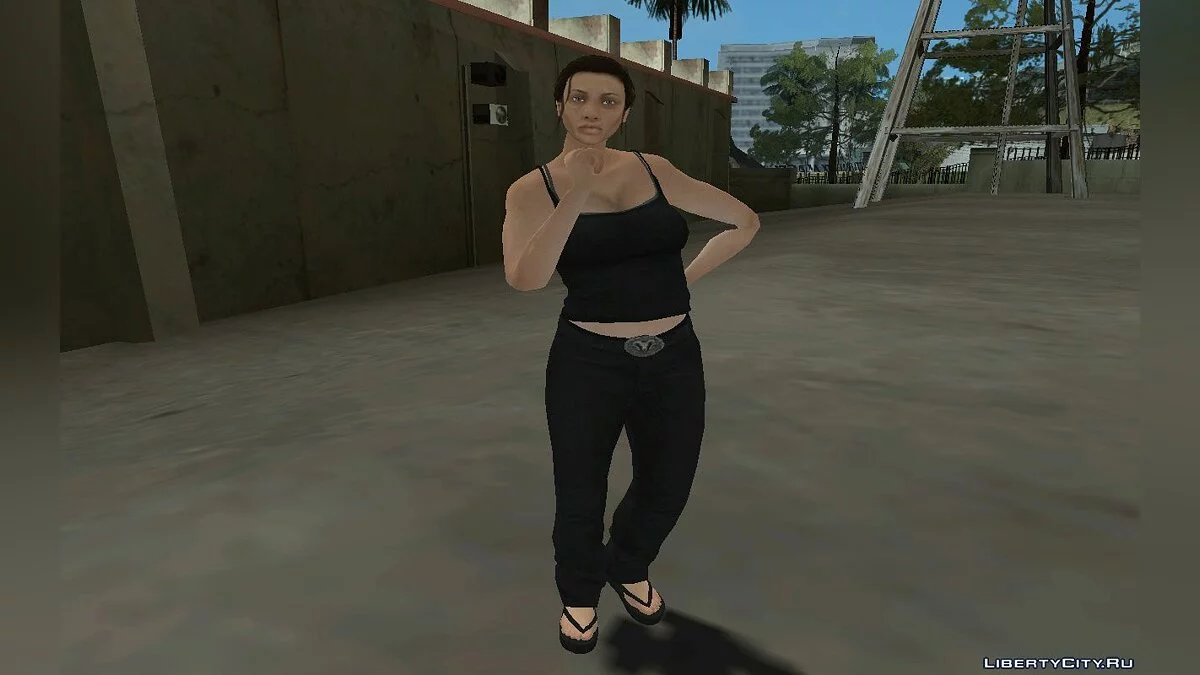 Nueva skin de Catalina HD (Estilo GTA San Andreas) / GTA San Andreas