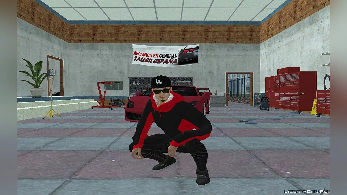 Новый Somyst в наряде из DLC Los Santos Tuners / GTA San Andreas