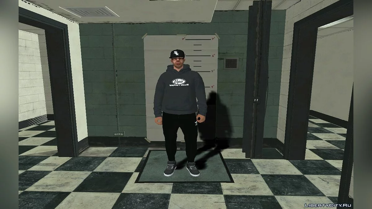 New Swmotr3 v1 in an outfit from DLC Los Santos Tuners / GTA San Andreas