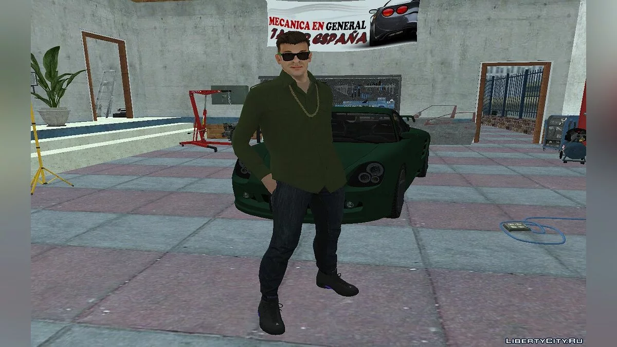 New Swmycr in casual clothes v1 / GTA San Andreas