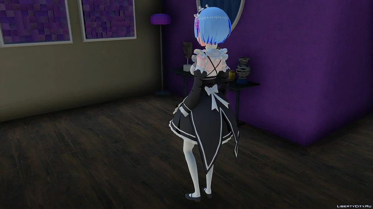 Rem from Re:Zero / GTA San Andreas