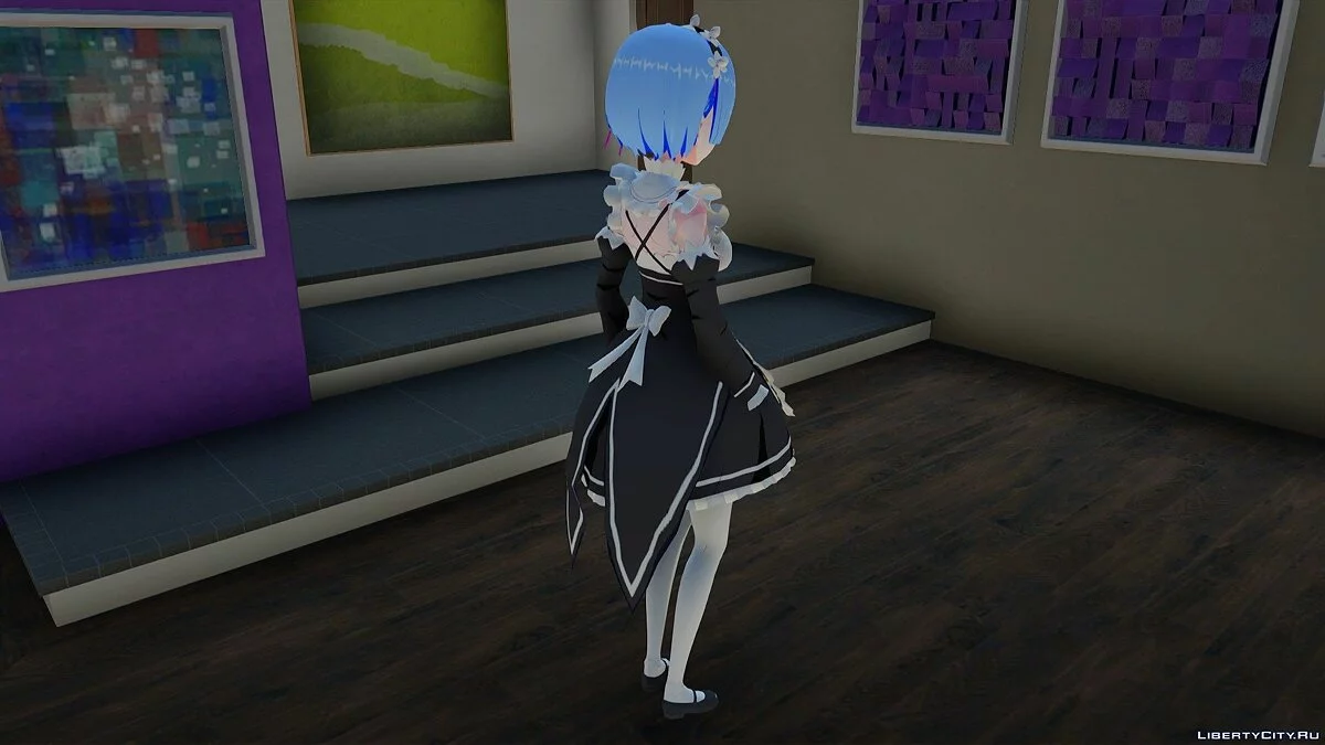 Rem from Re:Zero / GTA San Andreas