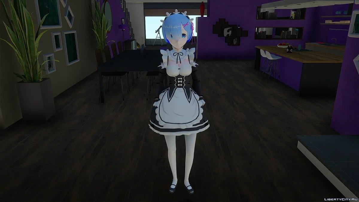 Rem from Re:Zero / GTA San Andreas