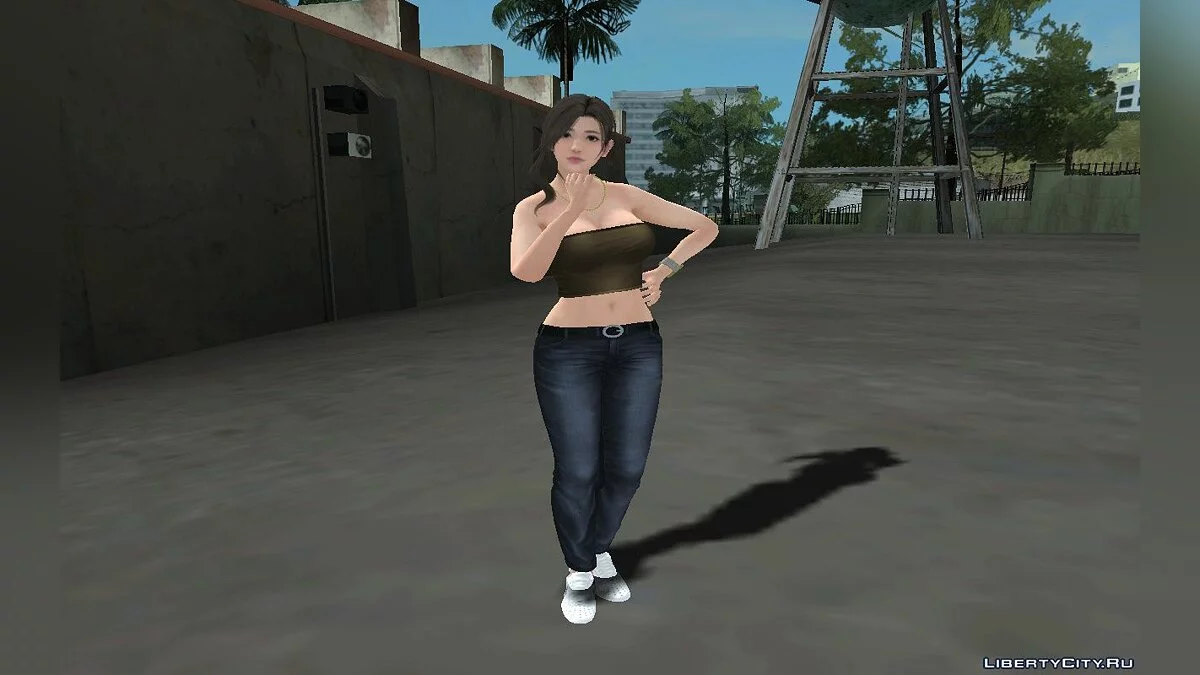 Sayuri con ropa de calle / GTA San Andreas