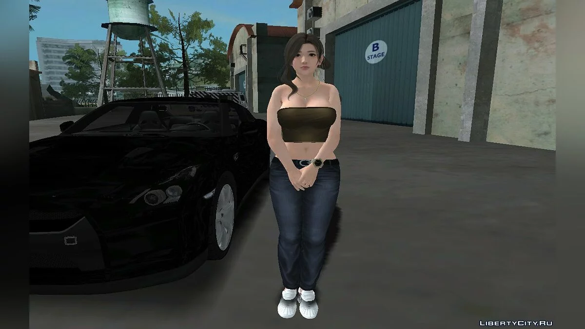 Sayuri con ropa de calle / GTA San Andreas