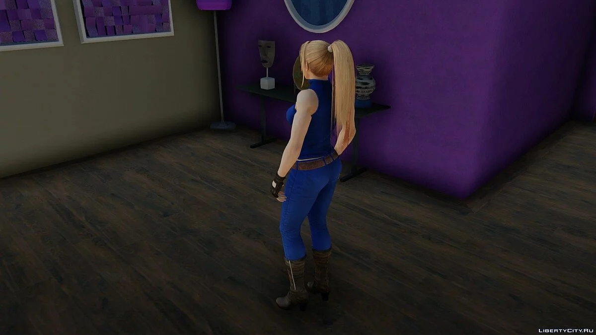 Sarah Bryant (Costume 1) from Dead Or Alive 5 / GTA San Andreas
