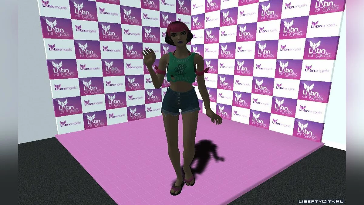 Sunny dari Fortnite / GTA San Andreas
